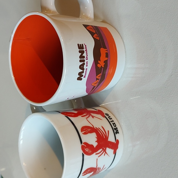Duncan Donuts Maine Mug and Lobster Mug - Picture 1 of 6